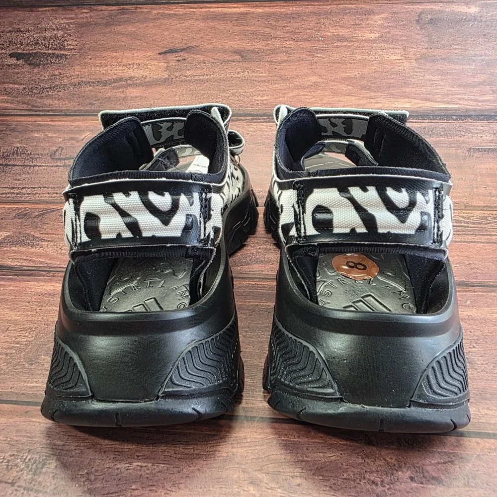 Adidas by Stella McCartney Hika Sandal CA Animal Print Platform IF1797 Womens 8